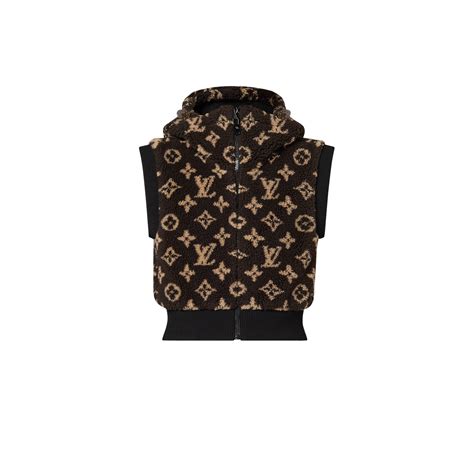 Products by Louis Vuitton: Sleeveless Monogram Teddy Jacket